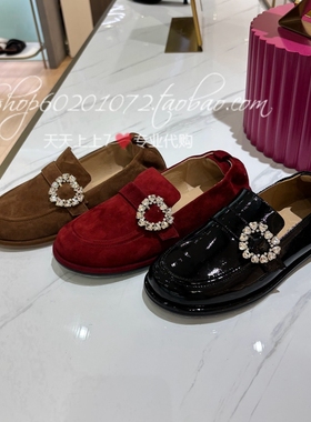 tigrisso蹀愫2025秋季女鞋豆豆鞋超轻乐福鞋深口女单鞋TA65503-50