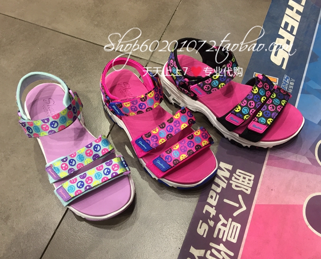 Skechers˹¿Ææ2018ÏÄ¿îD'lites¿É°®Á¹Ð¬Ç××ÓÐÜèЬŮͯЬ664079L