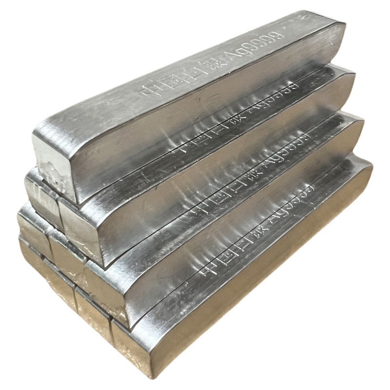 纯银9999银条投资银雪花银