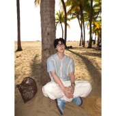 衬衫 男夏季 痞帅高级感针织开衫 cleanfit撞色镂空短袖 海边穿搭半袖