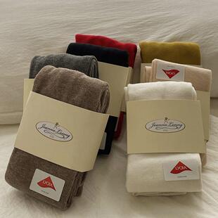 JOANNALONNG女童打底裤精梳棉无骨手工缝平纹宝宝新年大红连裤袜