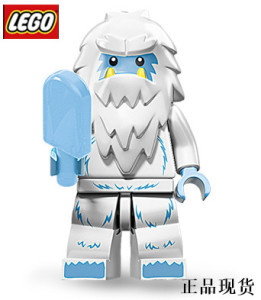 乐高LEGO 抽抽乐第十一季 71002 绝版 #8 雪怪 原封