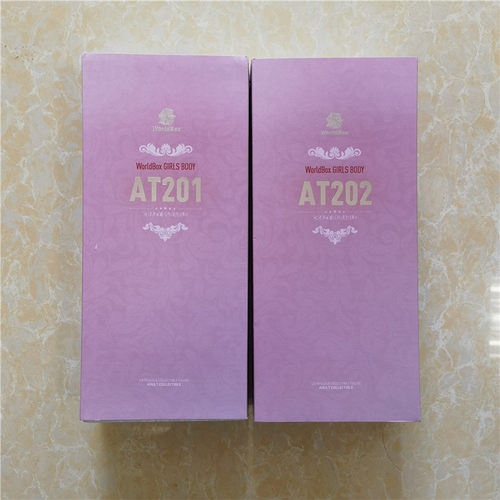 现货WorldBox 1/6关节可动女素体亚洲身形标准版AT201肥腿版AT202