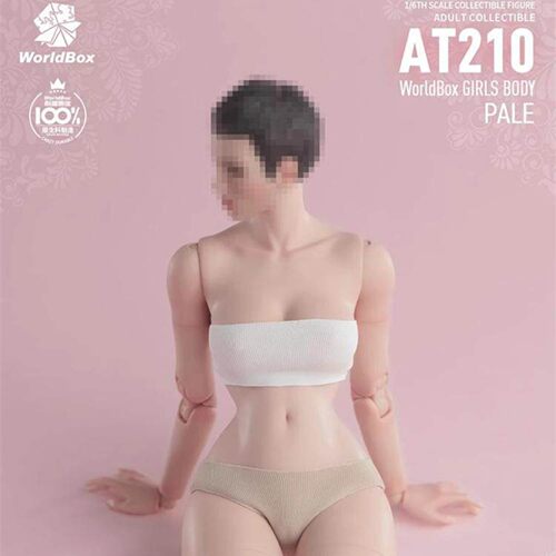 现货Worldbox AT210蜂腰版 1/6兵人关节可动女素体 白肤色/浅麦色
