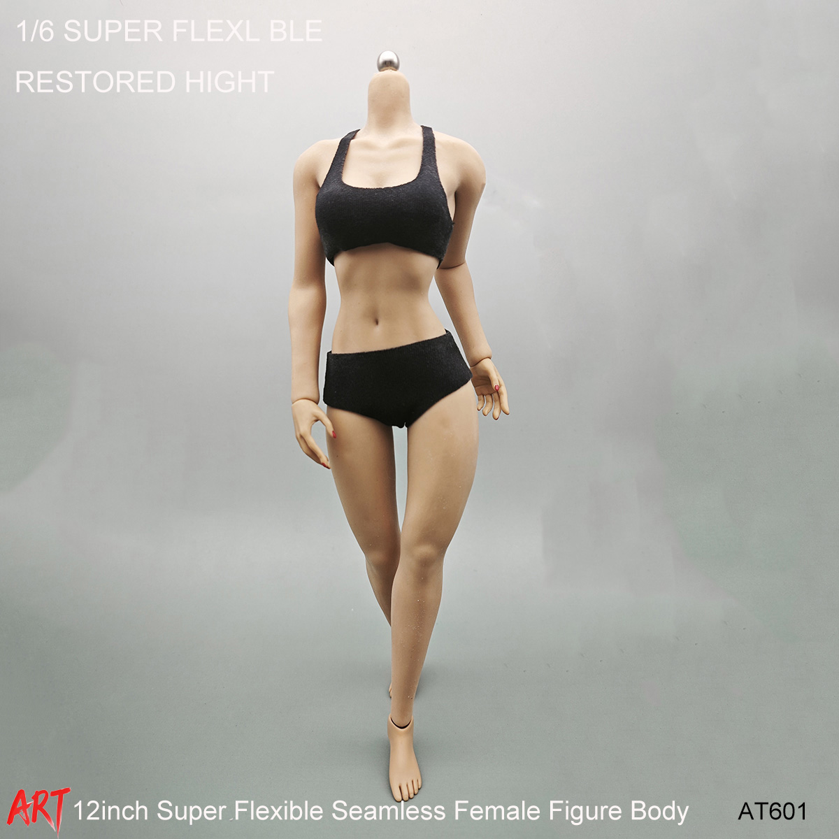 1/6女兵人钢骨包胶素体丰满性感模型健身体型可动人偶手办模型