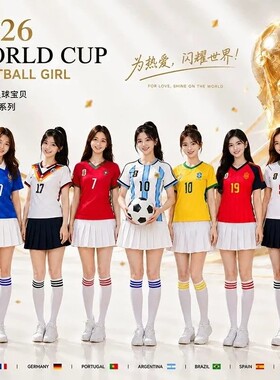 2026世界杯足球宝贝制服套装女演出服啦啦队服KTV夜店性感表演服