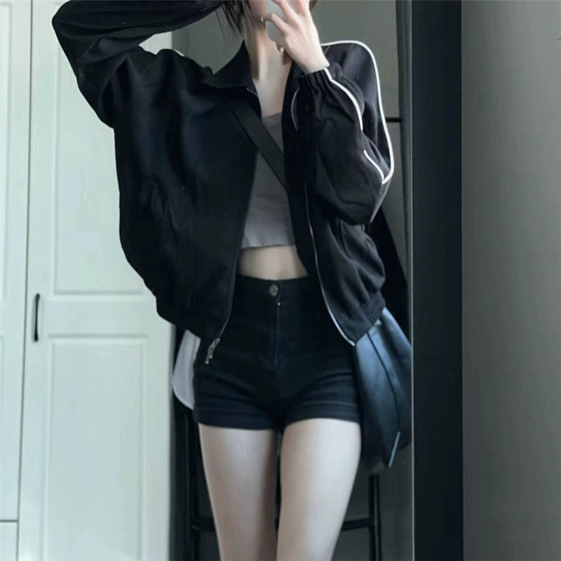 热辣牛仔短裤女辣妹2025年新款弹力紧身小个子显瘦百搭y2k热裤潮