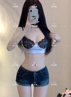 美式辣妹千禧y2k亚比风低腰热裤子百搭小众包臀牛仔超短裤ins深色