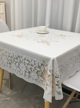 方桌布防水防油免洗八仙桌台布