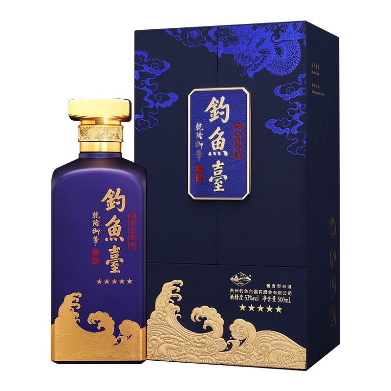 礼盒装钓鱼台四季酱香酒