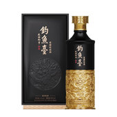 1瓶礼盒酱香型白酒 钓鱼台荣耀绽放酒53度450ml 官方直营