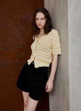 CLMX 高端壹线奢牌全棉粗斜纹牛仔 经典美式百搭水洗直筒牛仔短裤