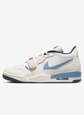耐克男鞋Air Jordan 312 Low AJ312白蓝红色复古篮球鞋HM3709-141