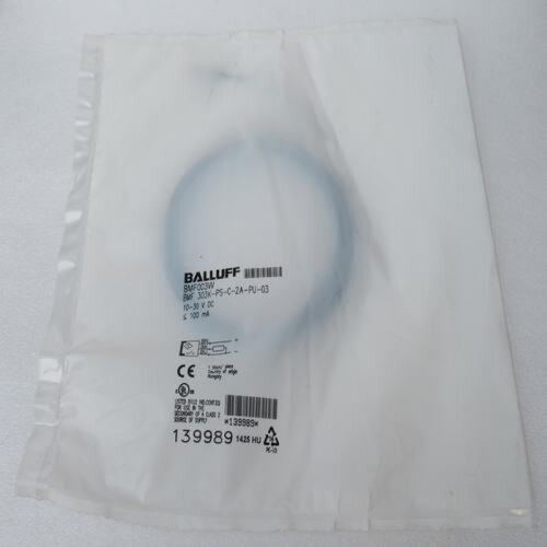 原装BALLUFF巴鲁夫传感器BMF 303K-PS-C-2A-PU-03 BMF003W
