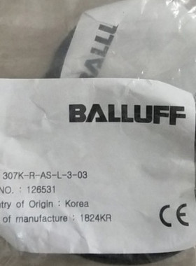 原装巴鲁夫用于T形槽磁敏传感器BMF008P BMF 307K-R-AS-L-3-03