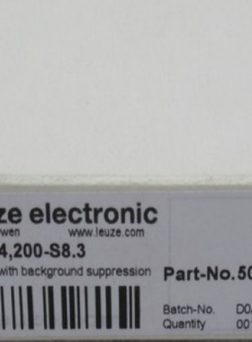 原装劳易测Leuze传感器 HRTR 3B/4,200-S8.3 50107232