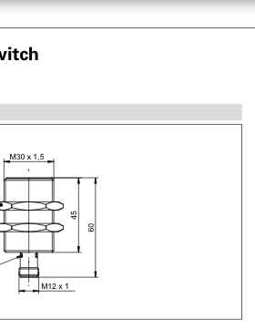 现货IGYX 30N17B3/S14L 堡盟 IGYX 30P17B3/S14L 电感式接近开关