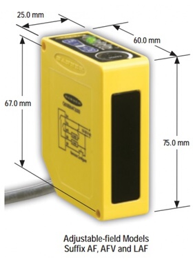 邦纳Q60BB6AFV1000/2000/LAF1400/LAF2000,Q60VR3AFV1000/2000