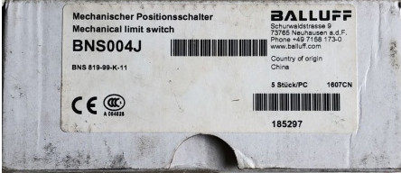 原装BALLUFF巴鲁夫传感器BNS004J BNS 819-99-K-11接近开关