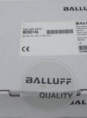 原装BALLUFF巴鲁夫传感器BOS 73K-PU-1FR-C-S49-00,3 BOS014L