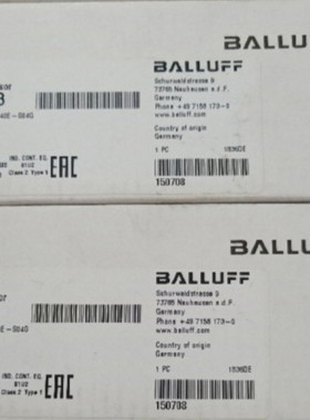 现货BES0223原装BALLUFF巴鲁夫接近传感器BES Q40KFU-PSC40E-S04G