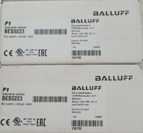 现货BES0223原装BALLUFF巴鲁夫接近传感器BES Q40KFU-PSC40E-S04G