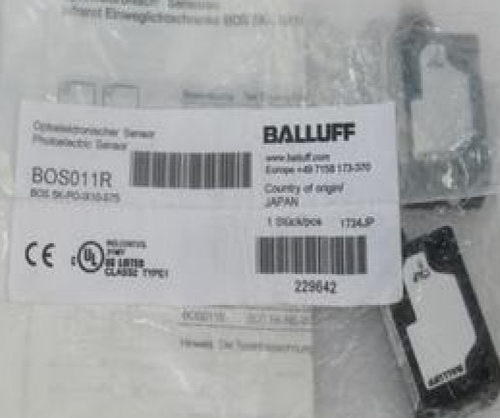原装BALLUFF巴鲁夫传感器BOS 5K-PO-IX10-S75 BOS011R接近开关