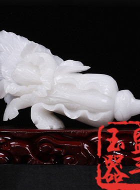百财家居客厅开业礼品玉白菜
