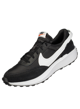 NIKE WAFFLE DEBUT 防滑低帮复古运动休闲鞋黑白男款 DH9522-001