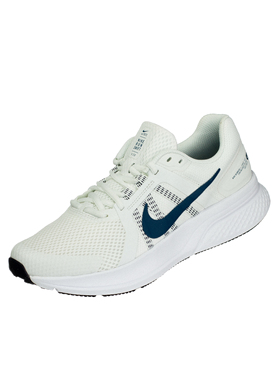 NIKE RUN SWIFT 2织物减震防滑耐磨低帮跑步鞋男款白色CU3517-101