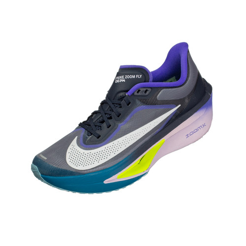 NIKE ZOOM FLY 6 舒适缓震竞速跑步鞋男款蓝白色 FN8454-403