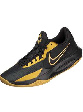 NIKE PRECISION 6 精密6缓震耐磨低帮实战篮球鞋黑金DD9535-005