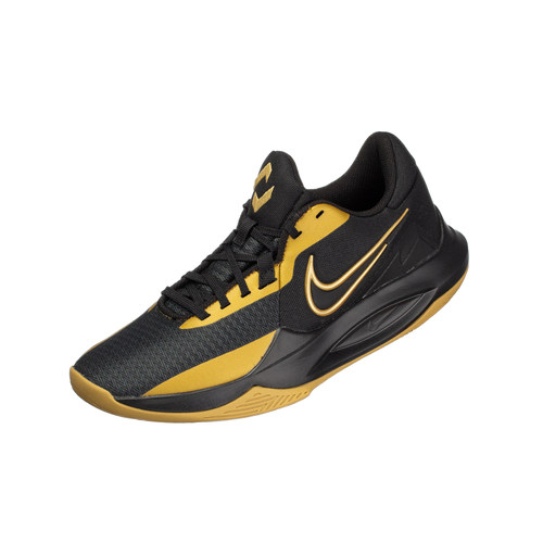 NIKE PRECISION 6 精密6缓震耐磨低帮实战篮球鞋黑金DD9535-005