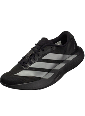 ADIDAS ADIZERO EVO SL 轻盈舒适竞速低帮跑步鞋男款黑色 JR4888