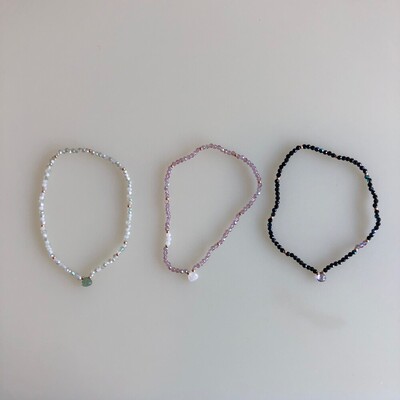 mirabelle同款温柔原石串珠手链