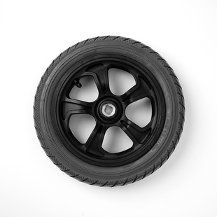鱼跃电动轮椅12寸充气后轮总成 内外胎310x50-210 鱼跃D130HL专用