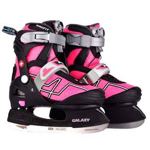 瑞士micro迈古儿童冰刀鞋初学者全套滑冰鞋可调保暖球刀鞋FLASH