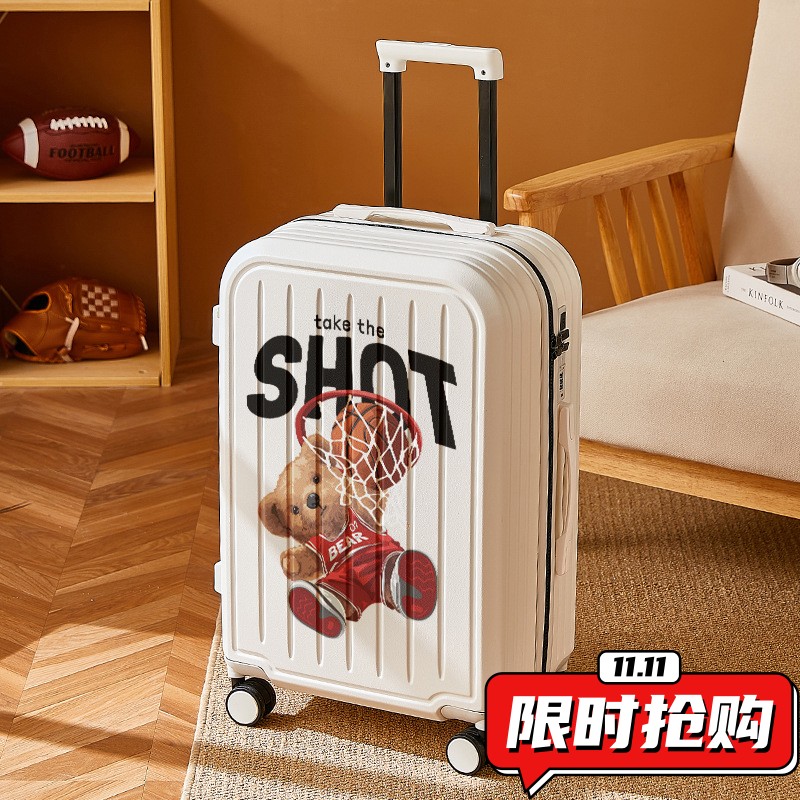 高颜值行李箱女新款学生小型轻便拉杆箱男旅行箱密码箱子20寸zj42