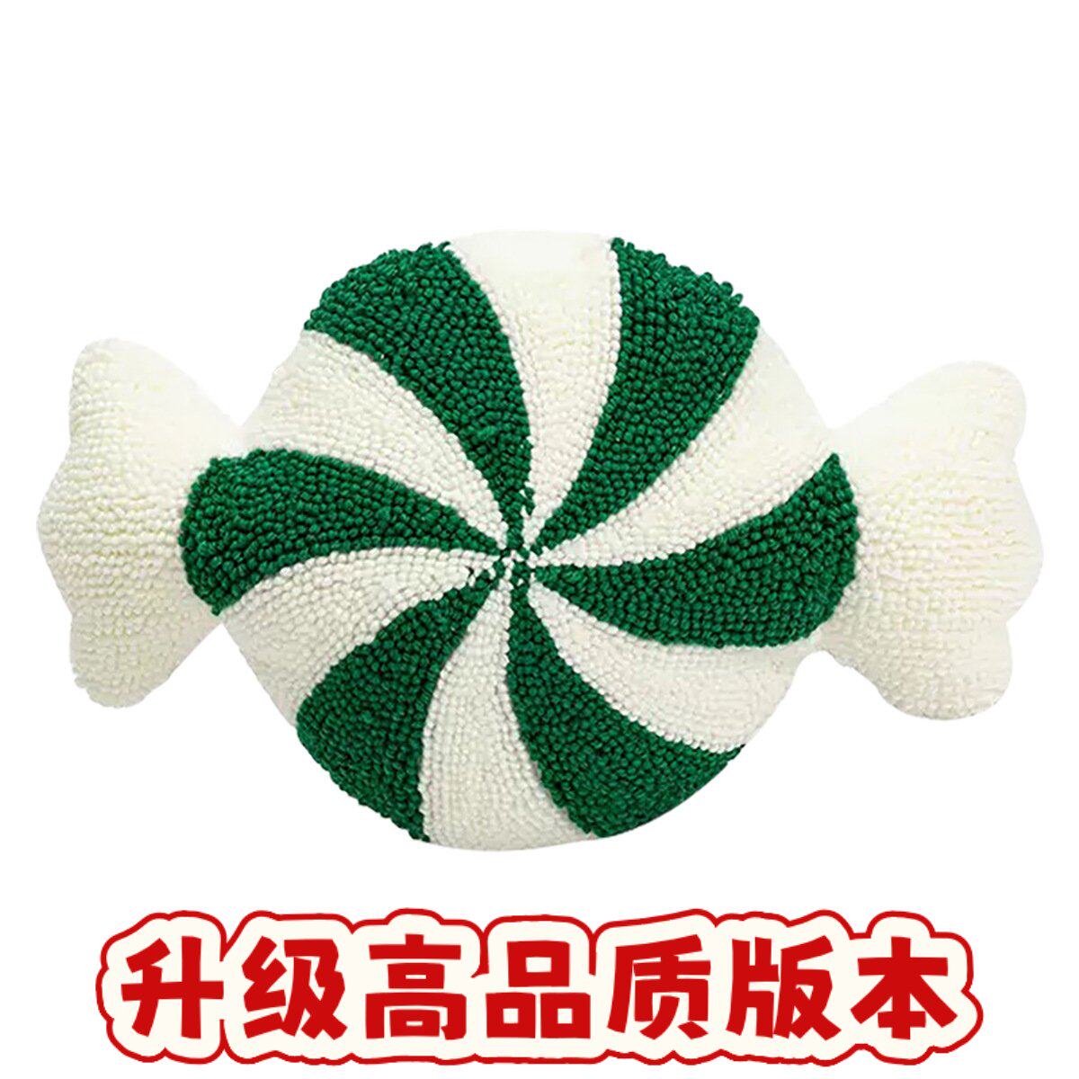 新款圣诞节抱枕创意异形沙发靠枕靠垫雪花糖果绣花枕套SS97