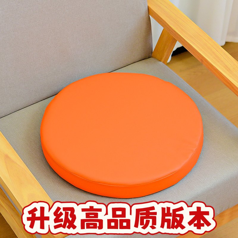 方型圆形学生教室彩色系坐垫简约便捷式PU坐垫幼儿园游戏加厚SS98