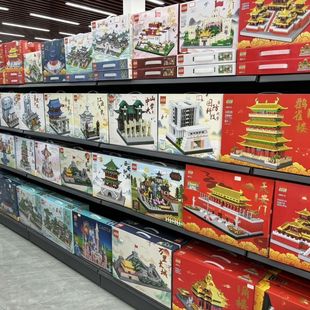 2024新款大学校积木交通大学航空大学浙江大学国防科技大学动物园