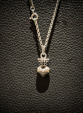 桃心KINGBABY纯银925项链