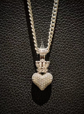 皇冠KINGBABY镀金纯银925项链