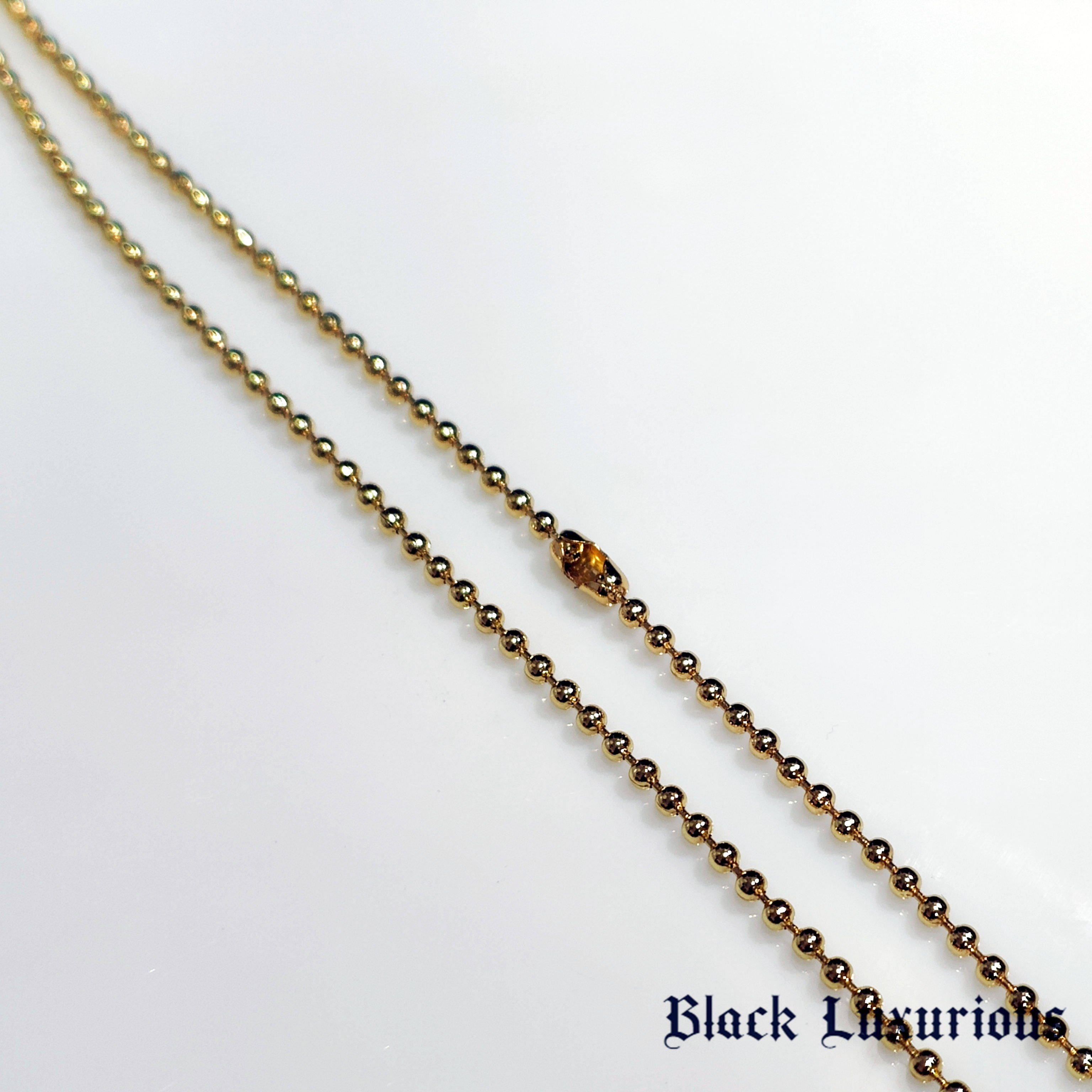 thumbnail for Black Luxurious Plating 22K18K Style Holy Sword Sword Cross Lettering Personality Necklace