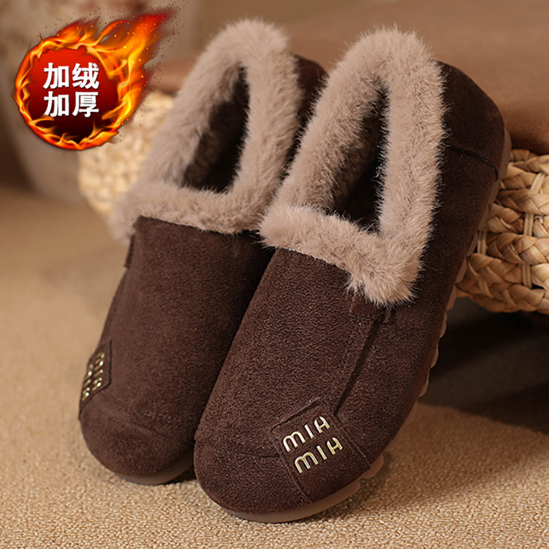 老北京布鞋女加绒棉鞋冬季外穿妈妈鞋保暖老人鞋子防滑软底奶奶鞋,女鞋,棉鞋,淘宝优惠券,粉丝福利购,淘宝优惠卷