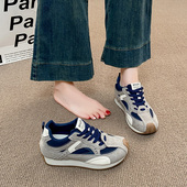 阿甘鞋 小个子34码 女内增高5厘米运动鞋 爆款 2025秋季 新款 德训潮鞋