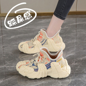 踩屎感炸街老爹鞋 潮酷 ins超火椰子鞋 女夏季 高级感透气莆田运动鞋