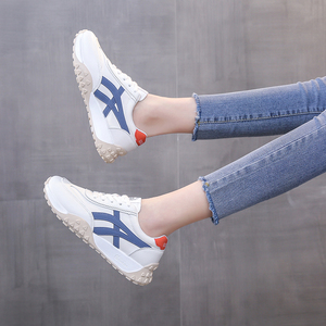 超软孕妇平底休闲小白鞋2025新款春秋百搭单鞋防滑女鞋阿甘运动鞋