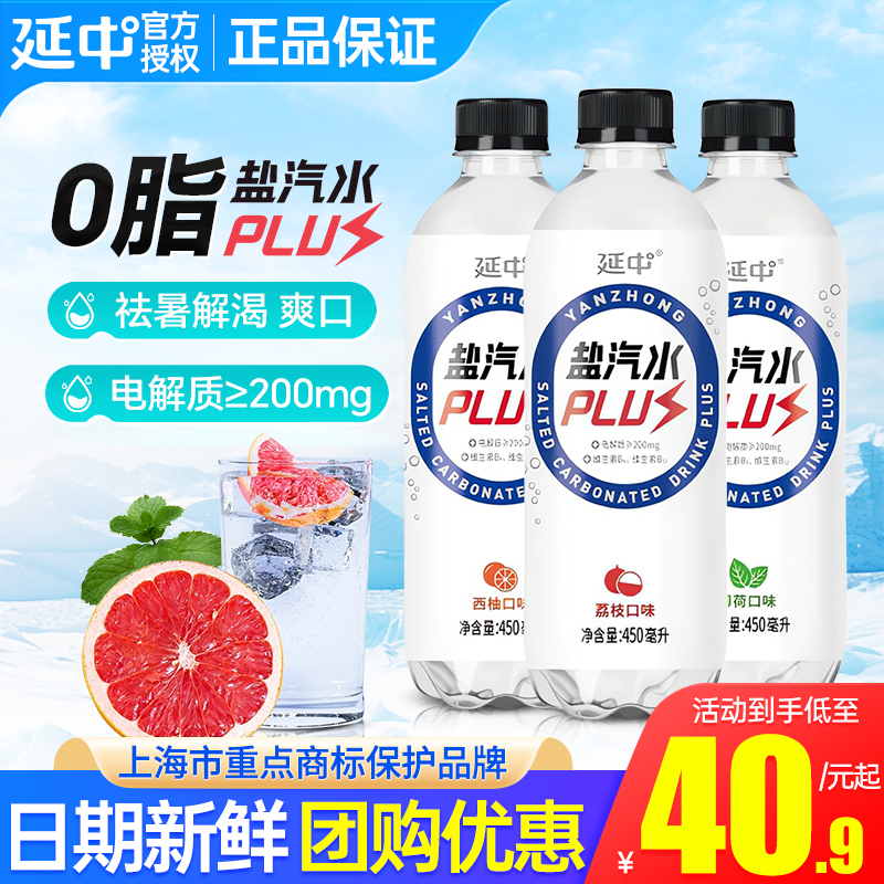 延中盐汽水plus450ml/600ml
