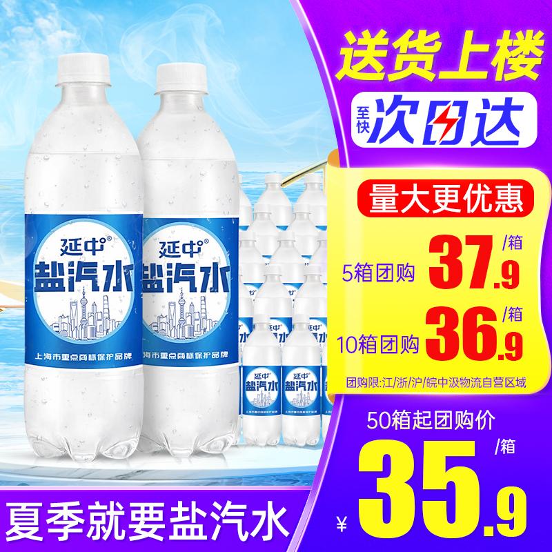 延中盐汽水防暑降温咸味碳酸饮料